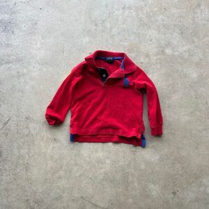 Polo Ralph Lauren Red Long sleeve Polo Baby 24 M